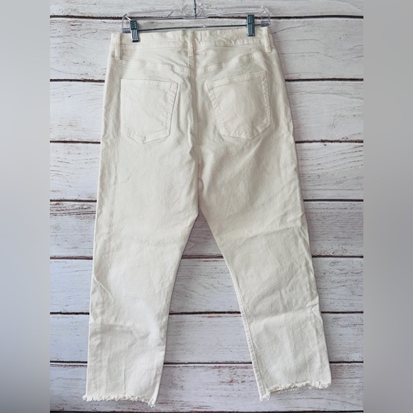 LOFT Off-White Denim Pants - Picture 2 of 8